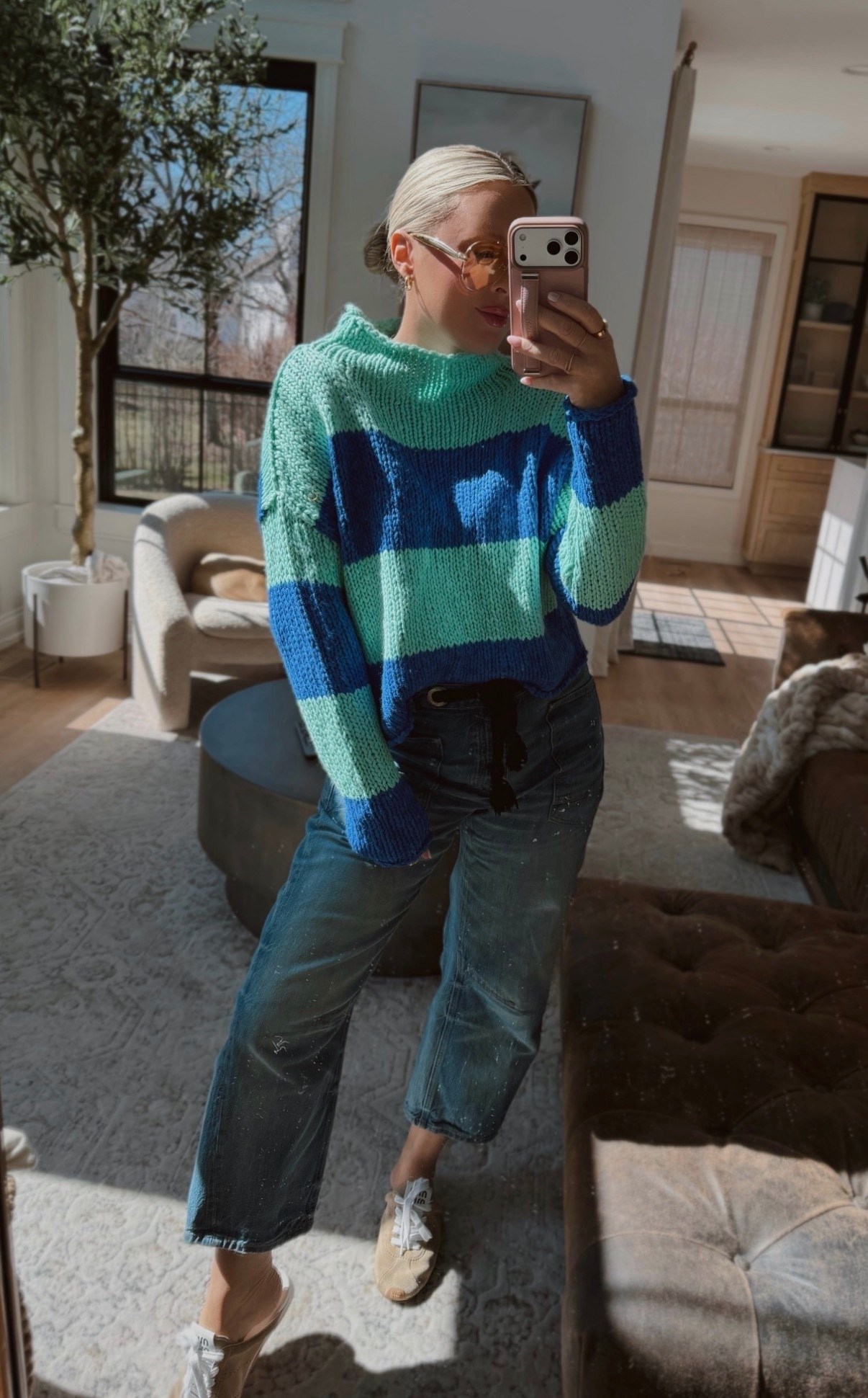 My jeans are 20% off today using code: SPRING20. I’ve worn these for years and they are great quality! Today’s look! Sweater comes in 5 colors I’m in small. Jeans tts.

Spring outfit. Sweater. Spring outfit ideas. 

#LTKSeasonal #LTKSaleAlert