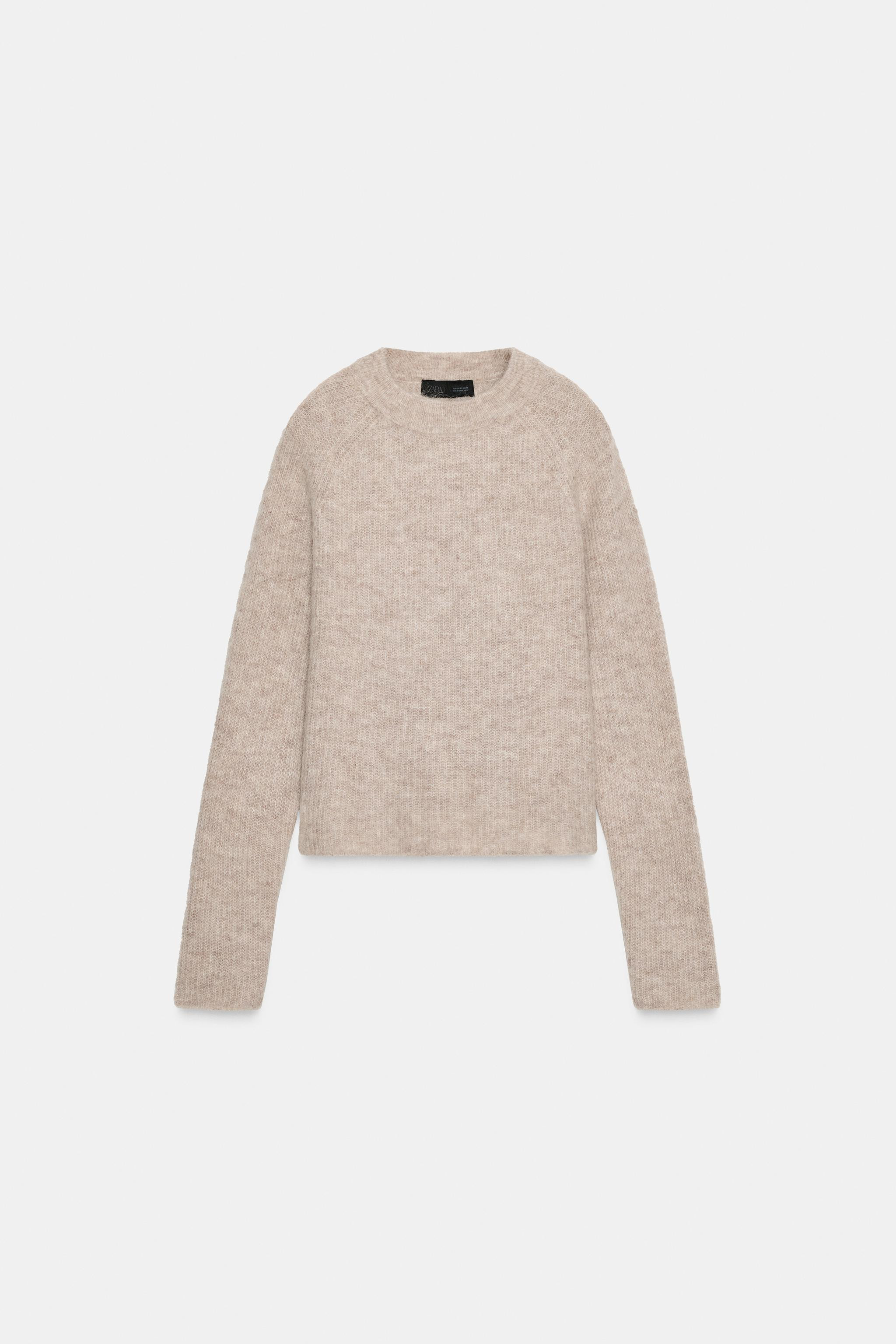 WOOL AND ALPACA JUMPER | Zara US