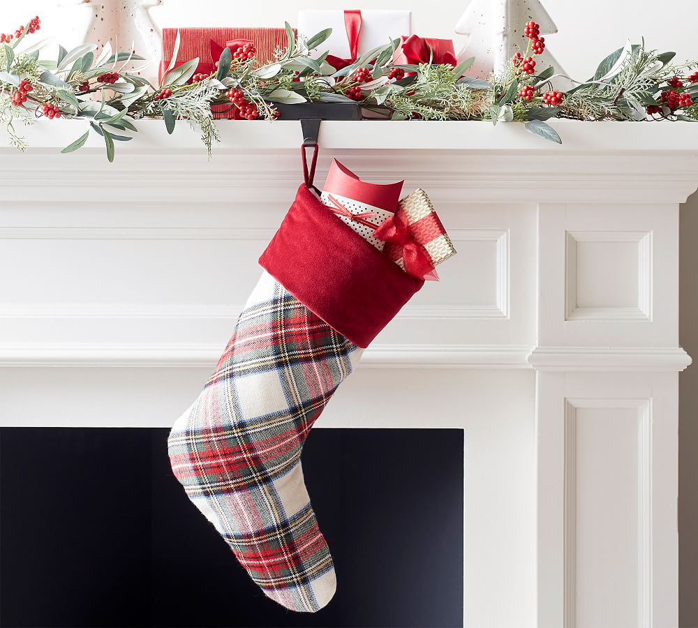 Stewart Plaid Stocking | Pottery Barn (US)
