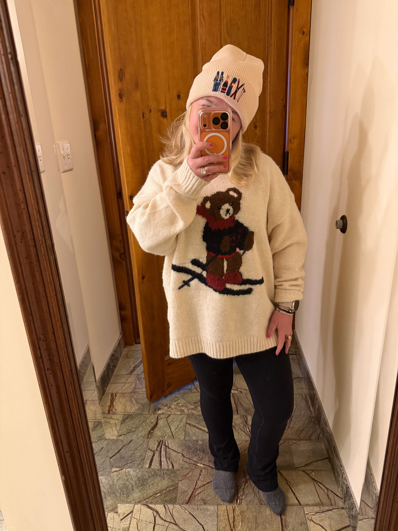 Traveling ski fit, my sweater is sold out but linked similar 

#LTKover40 #LTKstyletip #LTKSeasonal