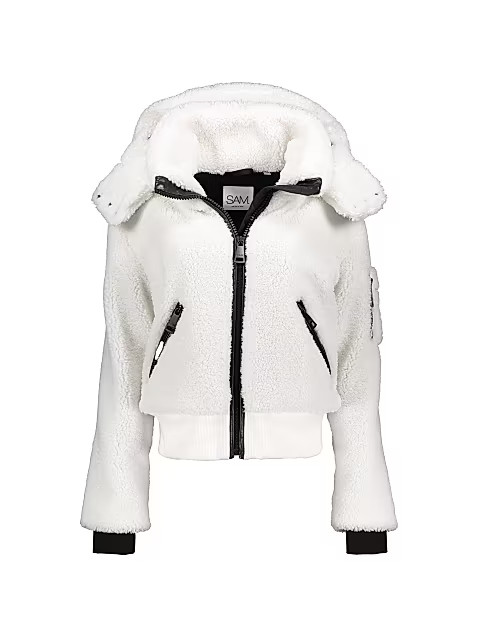 Nala Hooded Sherpa Jacket | Saks Fifth Avenue