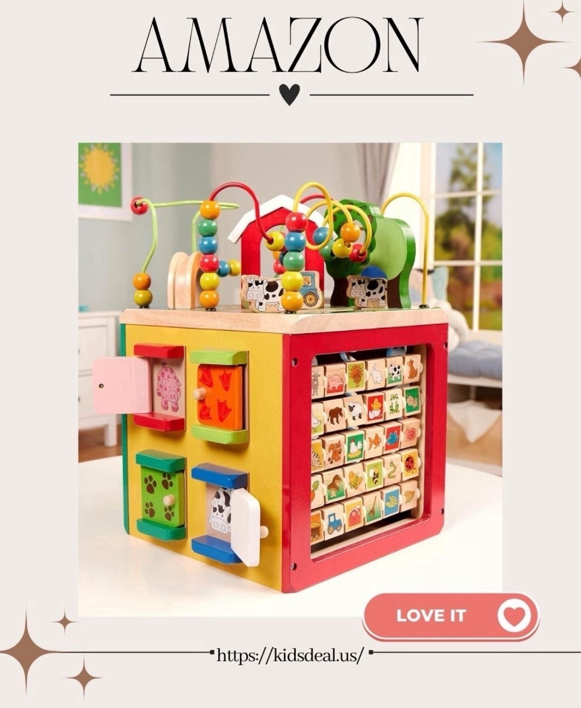 Creative Learning in one Toy.Great gift for 1st birthday.💗

#amazon #baby toy #birthday gift 
#Christmas gift ideas #LTKFamily

#LTKBaby #LTKFindsUnder50 #LTKGiftGuide