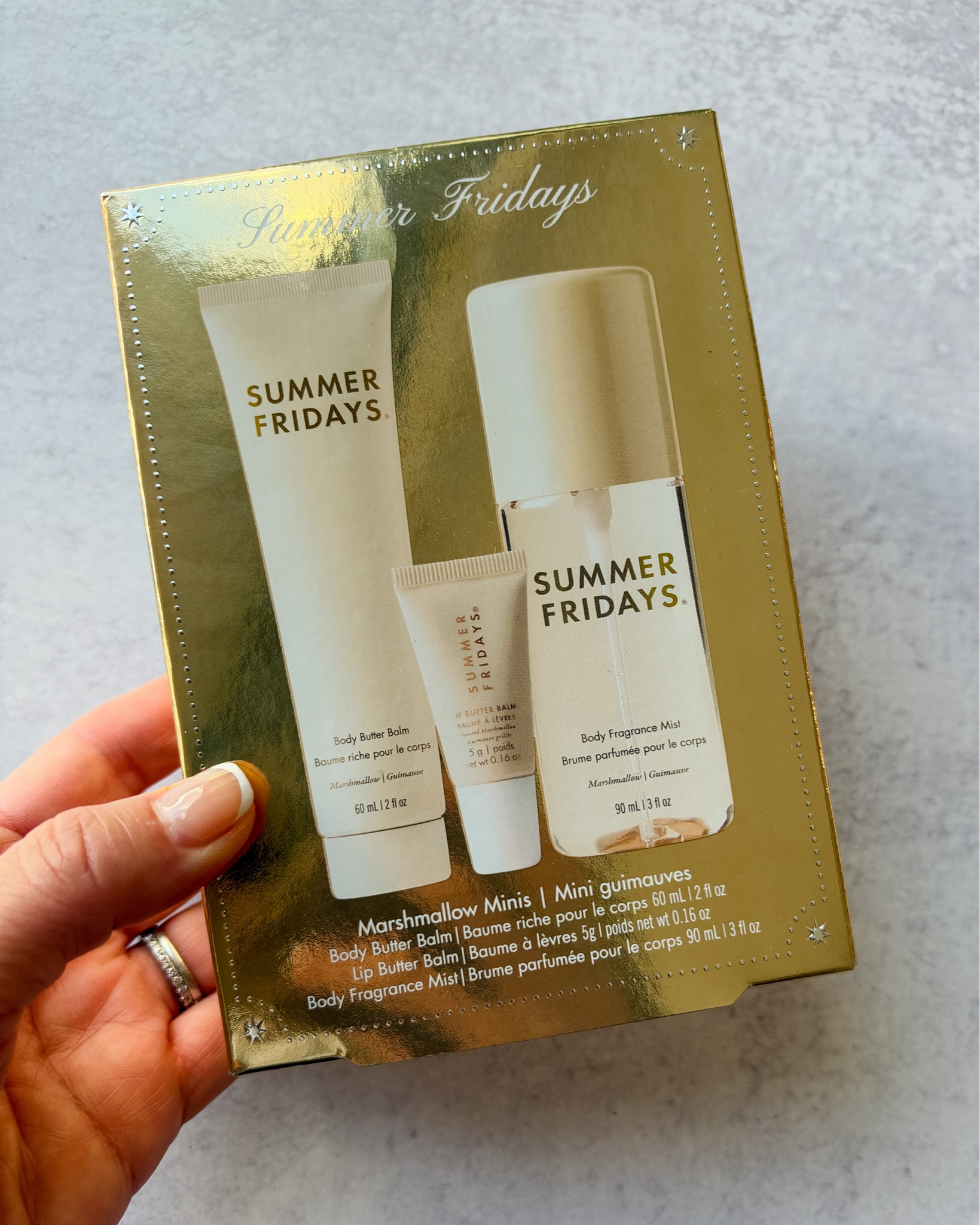 This Summer Fridays Marshmallow set is SUCH a good gift! 🤍 You get the body butter, fragrance mist + a mini Lip Butter Balm all in one, perfect for gifting or keeping for yourself. ✨

#LTKselfcare #LTKSeasonal #LTKBeauty