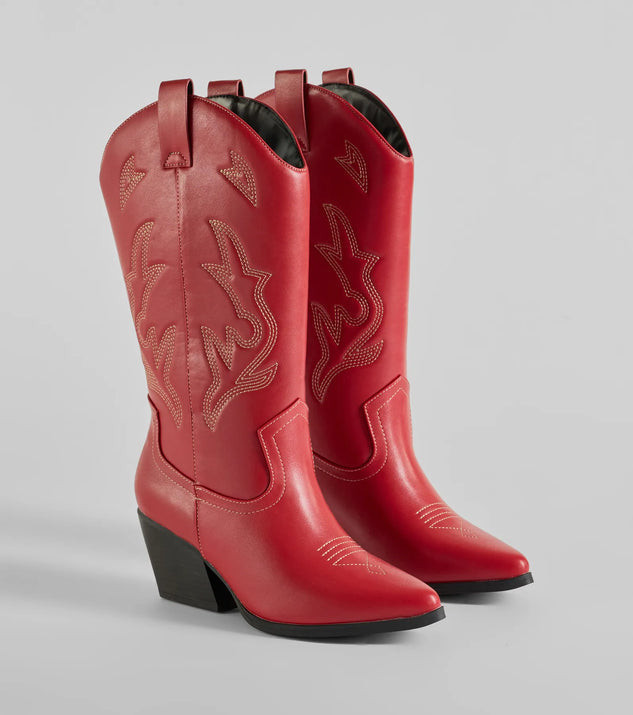 Country Babe Under-The-Knee Cowboy Boots | Windsor Stores