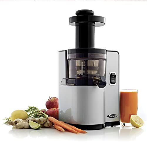 Omega VSJ843QS Vertical Masticating 43 RPM Compact Cold Press Juicer Machine with Automatic Pulp ... | Amazon (US)