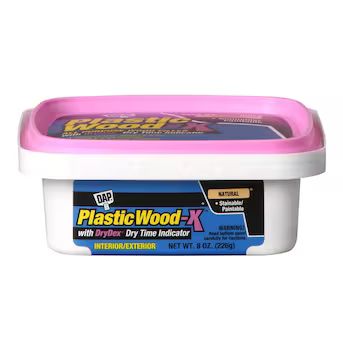 DAP Plastic Wood-X 8-oz Natural Wood Filler | Lowe's