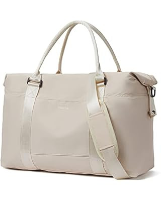 Gym Bag for Women, Sports Travel Duffel Bag with USB Charging Port, Weekender Overnight Bag with ... | Amazon (US)