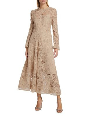 Waverly Lace Midi-Dress | Saks Fifth Avenue OFF 5TH
