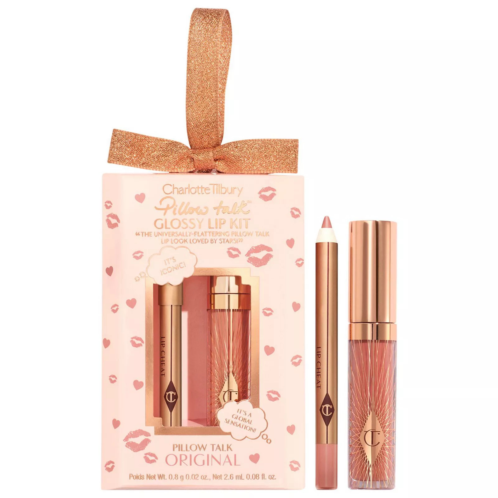 Charlotte Tilbury Mini Pillow Talk Glossy Lip Duos, Size: 1.28 Oz, Original | Kohl's