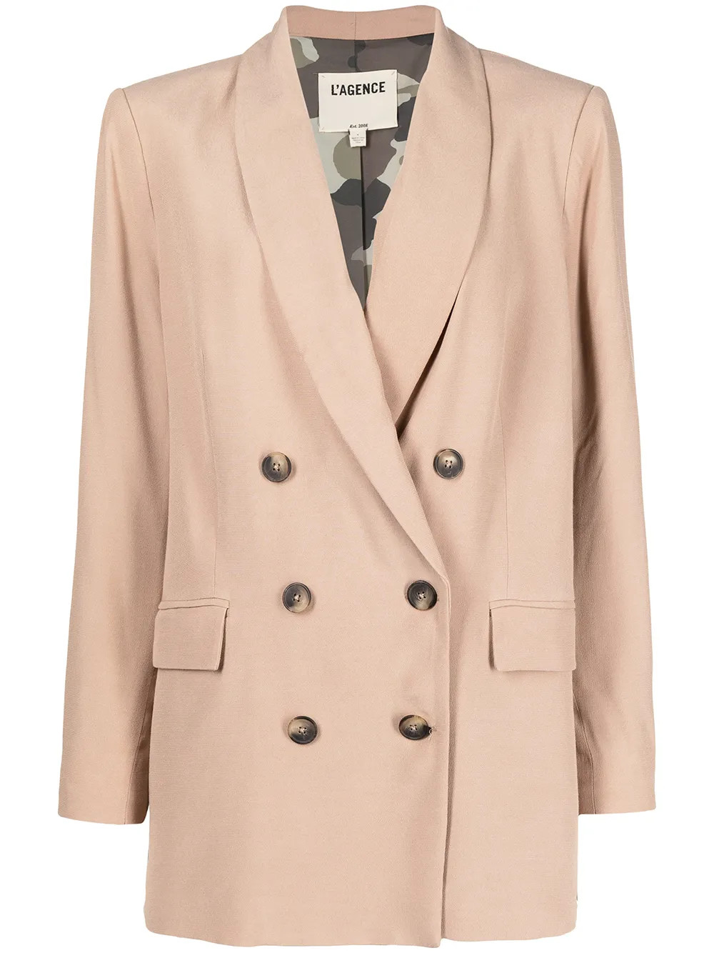 L'Agence Jayda double-breasted Blazer - Farfetch | Farfetch Global
