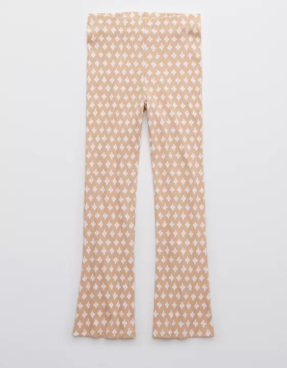 Aerie High Waisted Cropped Kick Flare Pant | American Eagle Outfitters (US & CA)