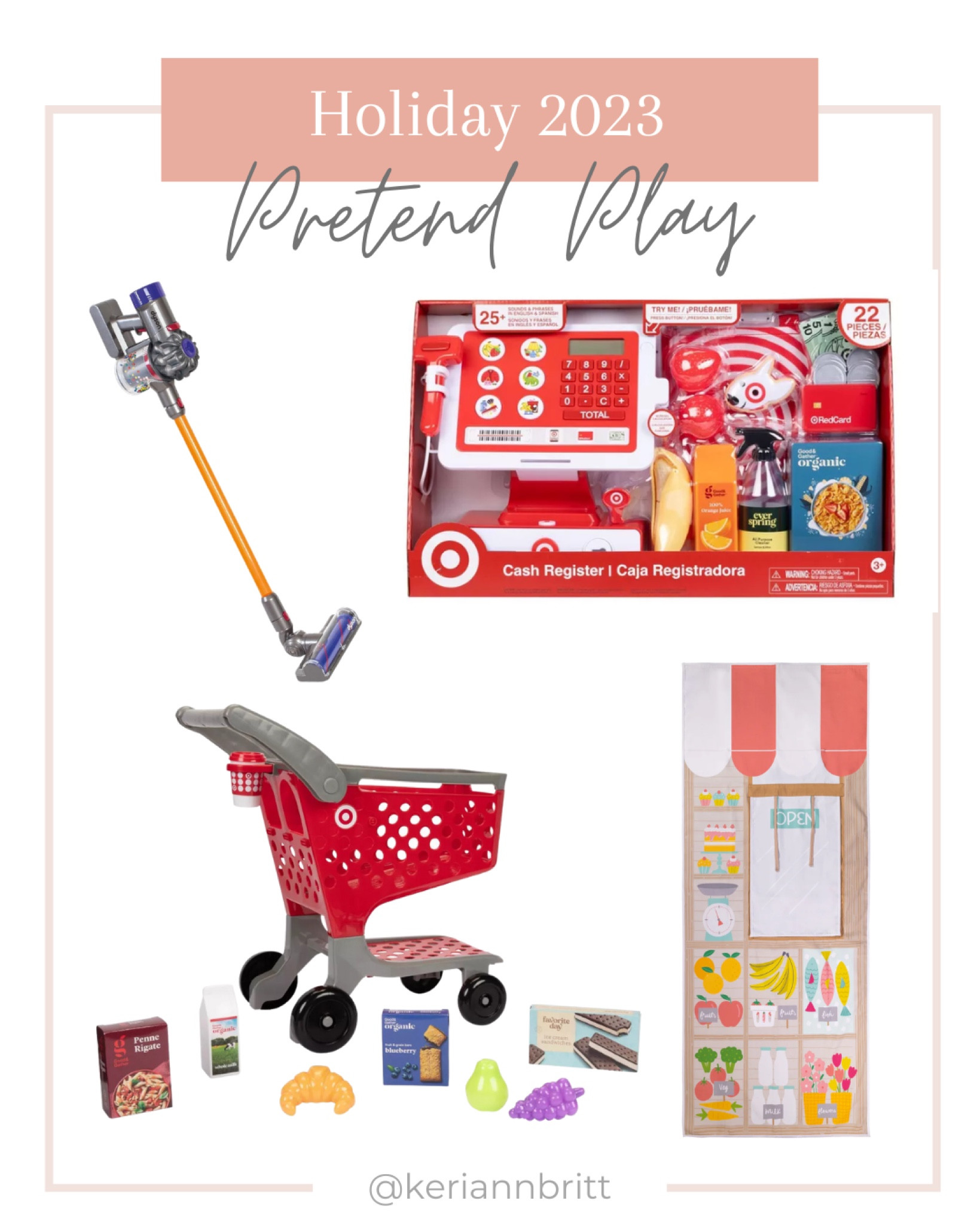 Pretend Play Gifts for Kids + Toddlers

Holiday gift ideas / Christmas gifts / 2023 gift guide / holiday gifts / gifts for children / gift guide / target gifts / pretend play 

#LTKHoliday #LTKkids #LTKGiftGuide