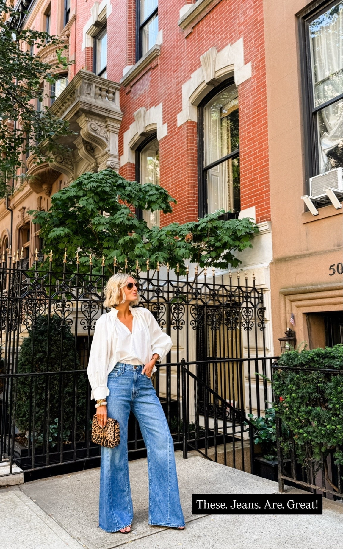 I have been pulling for these jeans on repeat! They are a nicer denim that you will have for years! I love how the seams are! Wearing XS/25!

Loverly Grey, Walmart, fall blouse, wide leg jeans, mother denim, designer denim, fall outfit, New York

#LTKSeasonal