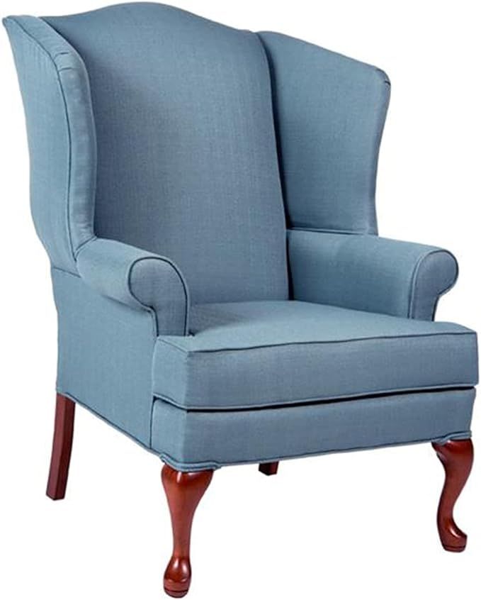Comfort Pointe Erin Wing Back Chair - Blue | Amazon (US)