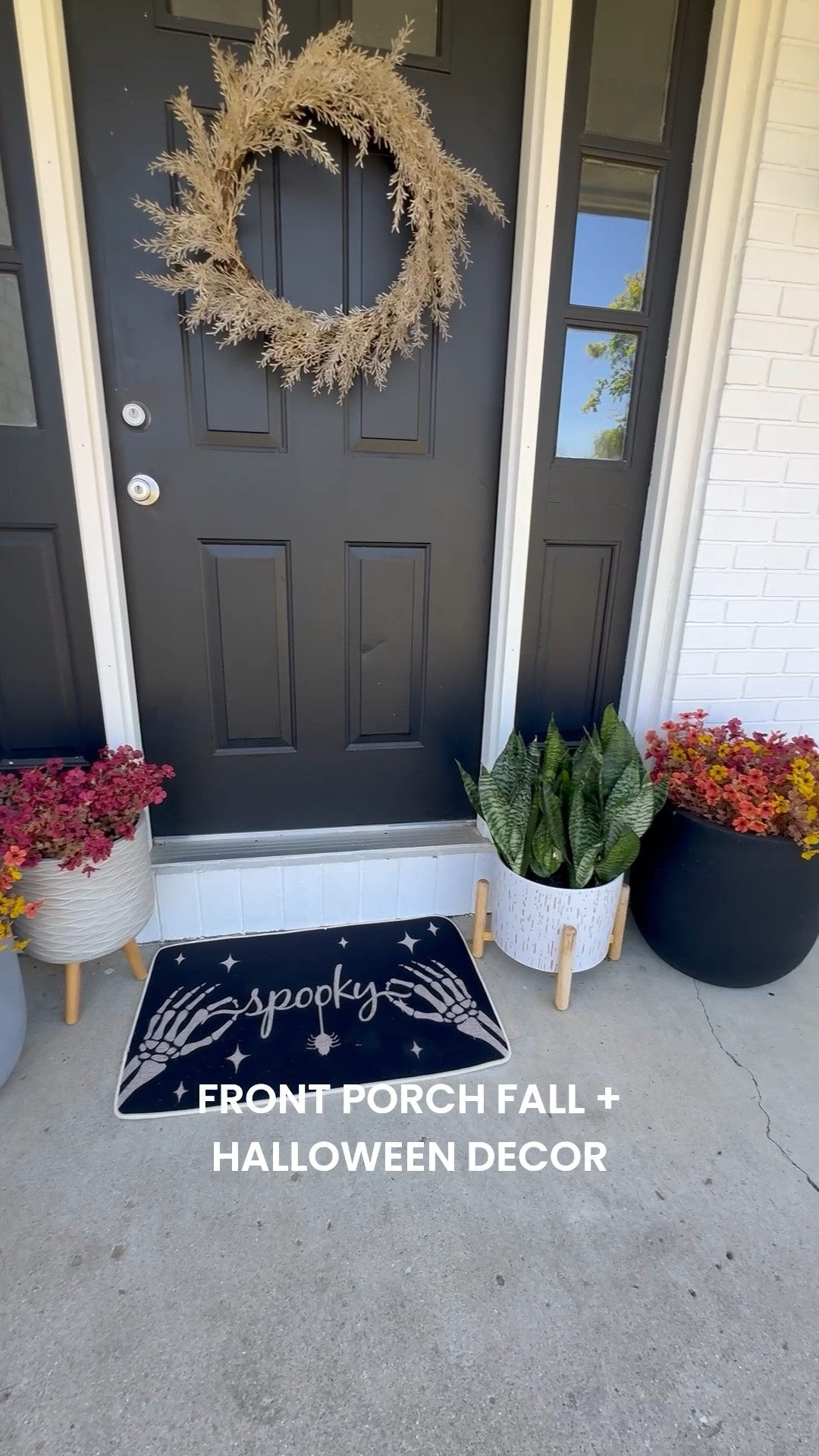 Front porch refresh. Starting to add in some fall and Halloween decor

#LTKSeasonal #LTKFindsUnder50 #LTKHome
