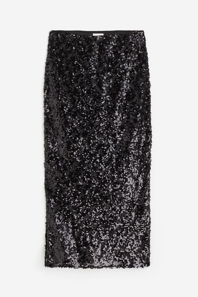 Sequined skirt | H&M (UK, MY, IN, SG, PH, TW, HK)
