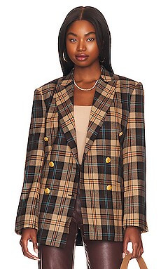 Poppy Blazer
                    
                    Ronny Kobo | Revolve Clothing (Global)