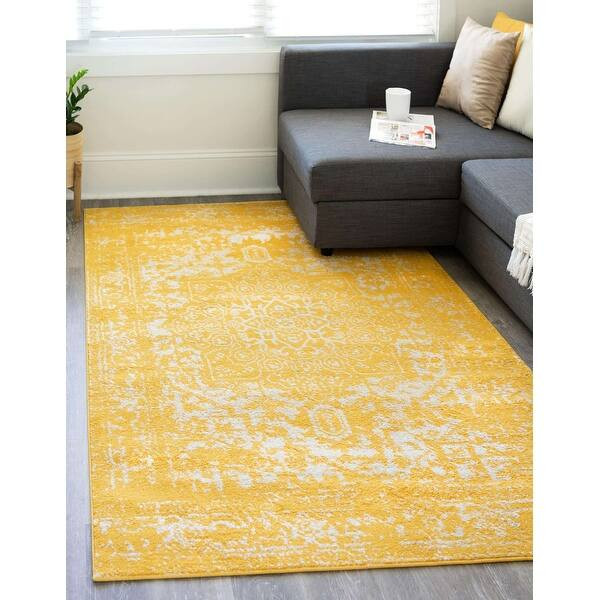 Unique Loom Richmond Vintage Distressed Medallion Area Rug - Overstock - 30733498 | Bed Bath & Beyond