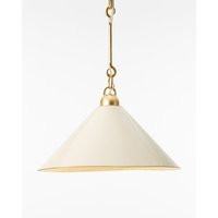 Scarlett Pendant Light Gold Leaf & Beige | McGee & Co. (US)