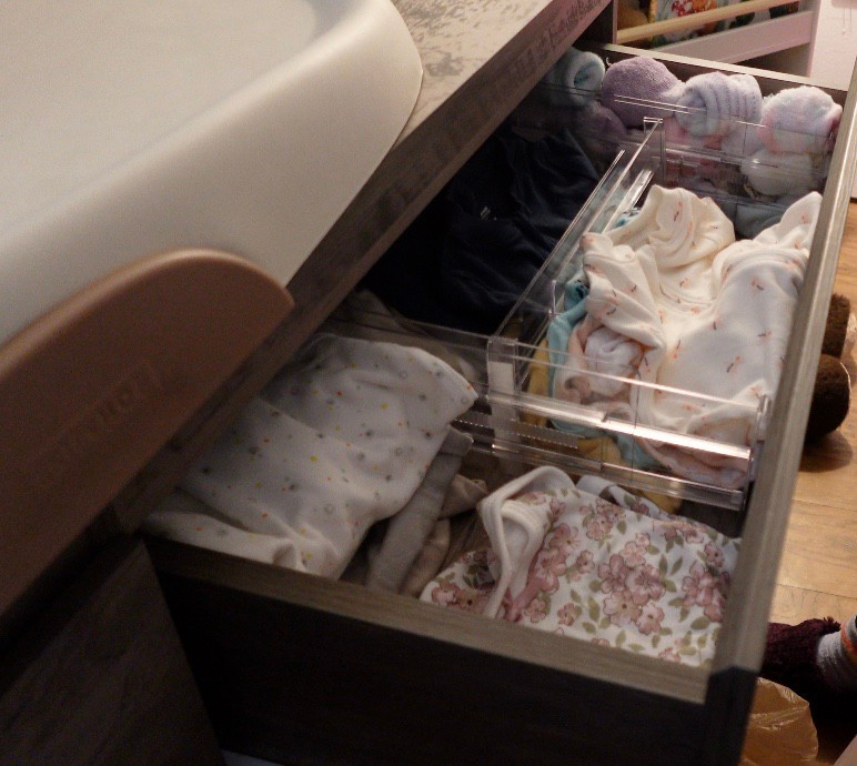 Acrylic baby clothes dividers for drawers 

#LTKFindsUnder50 #LTKHome #LTKBaby