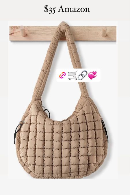 Cute bag from Amazon that looks similar to the Free People bag. It’s a bit smaller and makes a great gym or travel bag with the padded strap 

#LTKfindsunder50 #LTKtravel #LTKstyletip