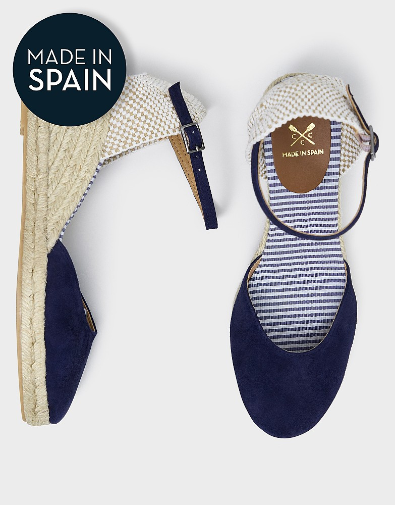 Women's Faith Classic Heeled Espadrille from Crew Clothing Company | Crew Clothing (UK)