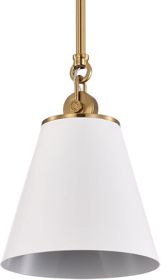 Nuvo Lighting 60/7409 Dover - 1 Light Small Pendant in Mid-Century Modern Style-9.5 Inches Tall a... | Amazon (US)