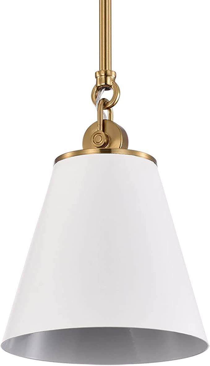 Nuvo Lighting 60/7409 Dover - 1 Light Small Pendant in Mid-Century Modern Style-9.5 Inches Tall a... | Amazon (US)