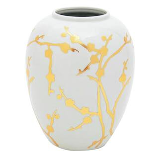 10 in. Gold Branches Decorative Vase | The Home Depot