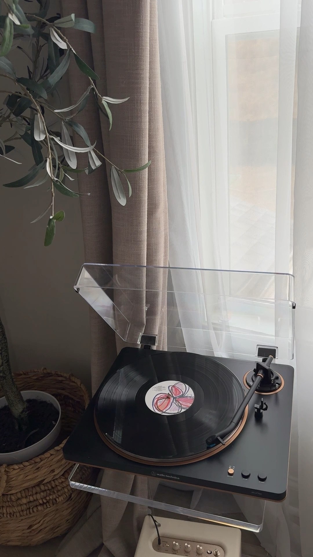 Life hack: romanticize it!

Record player setup, vinyl, speaker, stand, side table

#LTKdayinmylife #LTKselfcare #LTKHome