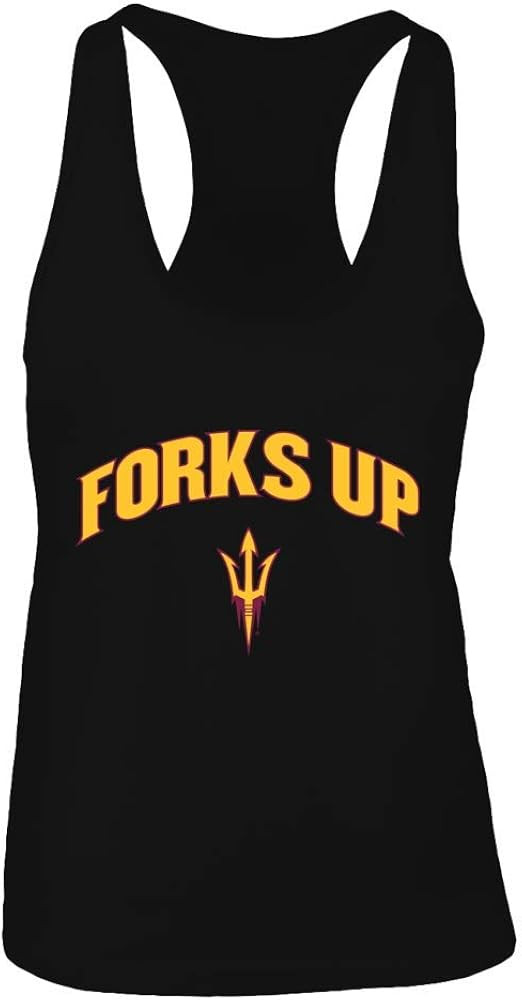 FanPrint Arizona State Sun Devils Tank Top - Arizona State Sundevils Forks Up | Amazon (US)