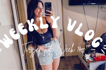 Weekly Tirzepatide vlogs are back! 

https://youtu.be/PSjnIAHQrbk

Health and wellness
Health journey 
Weight loss journey 
Weight loss
Vlog 

#LTKFindsUnder100 #LTKVideo #LTKMidsize