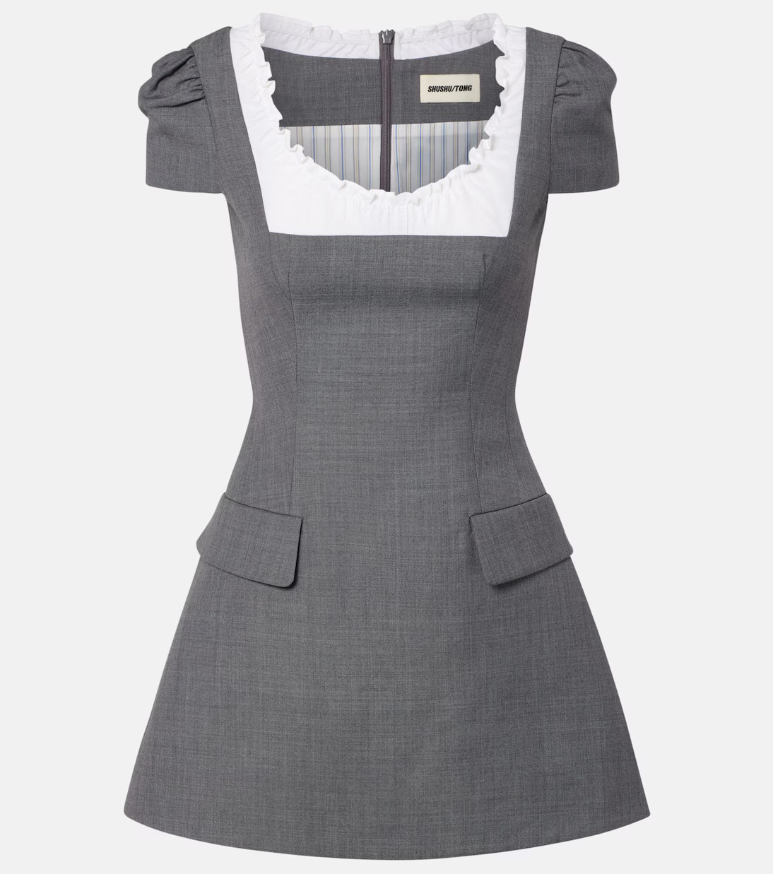 Ruffled minidress | Mytheresa (US/CA)