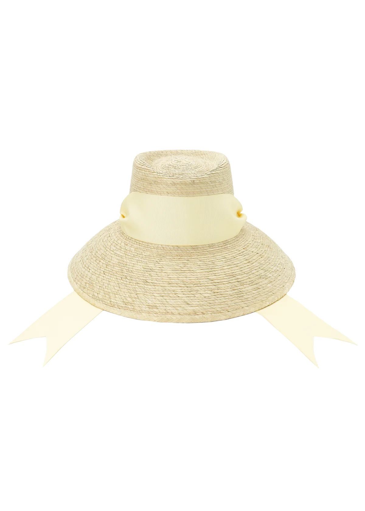Wildflower Sun Hat With Wide Ivory Grosgrain Ribbon | Over The Moon Gift
