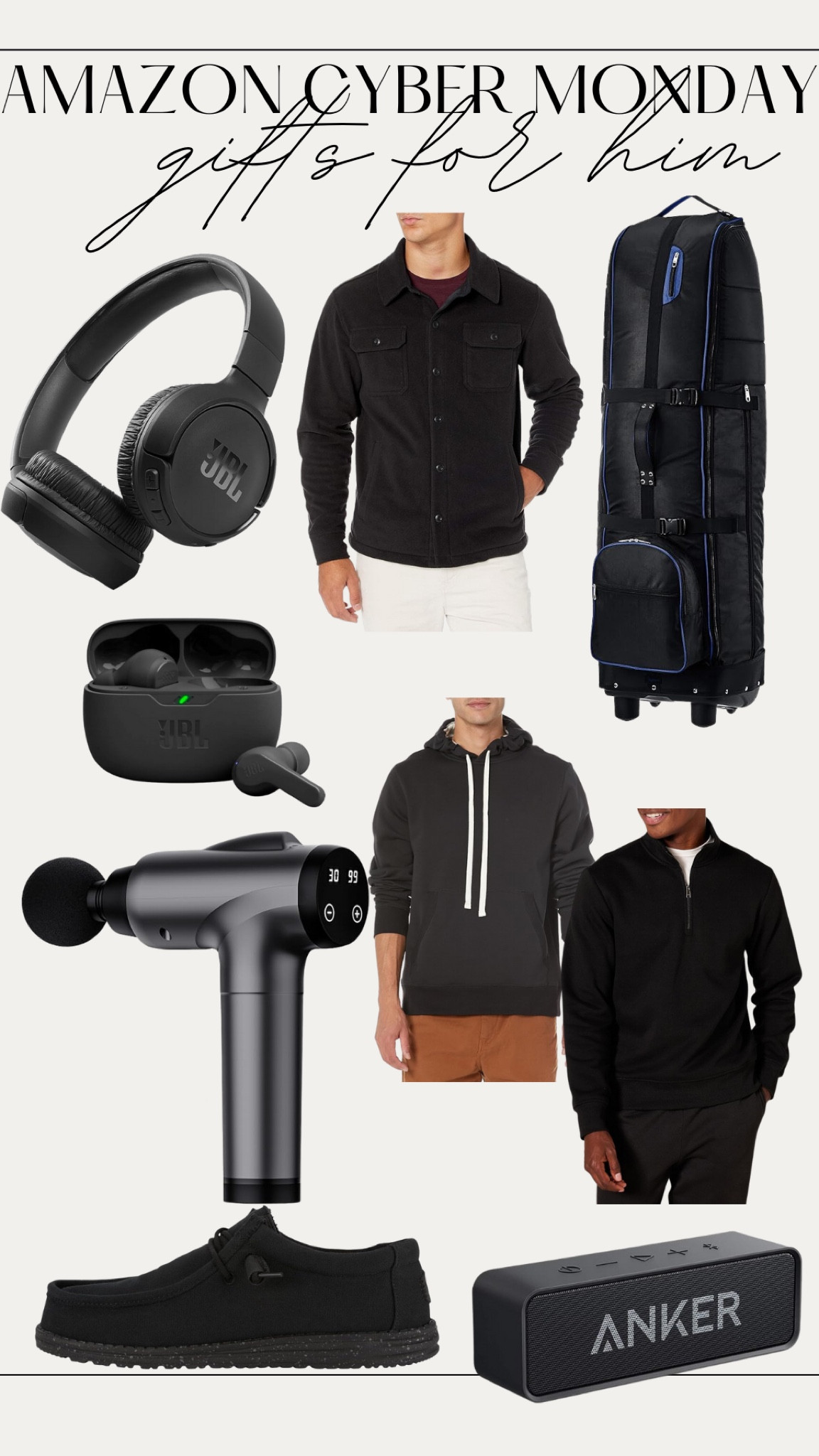Amazon cyber Monday / gifts for him #amazonfinds #cybermonday #giftguide #giftsforhim #amazonfashion 

#LTKmens #LTKsalealert #LTKCyberWeek
