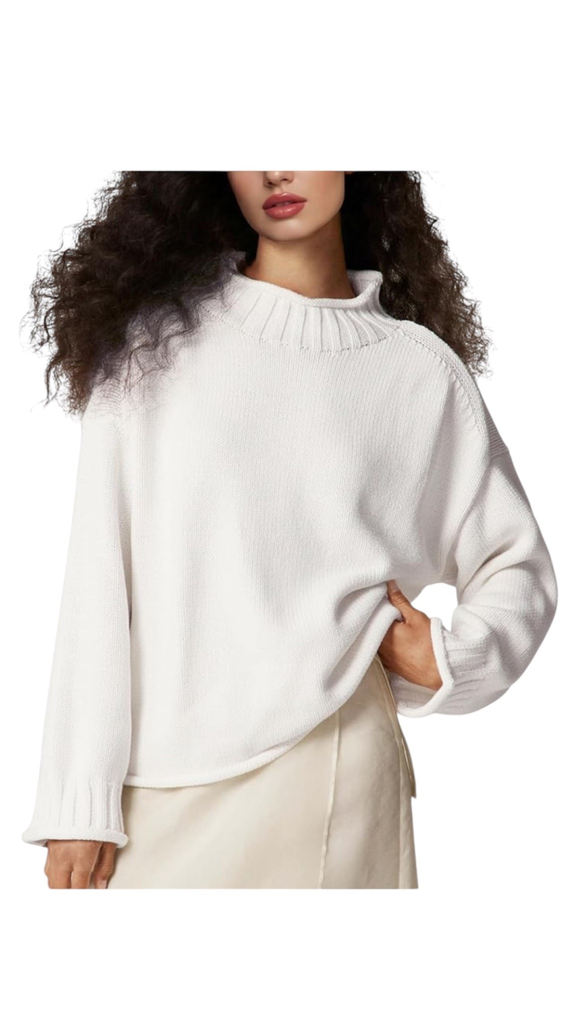 the rolled neck 😍

#LTKootd #LTKSeasonal #LTKgrwm