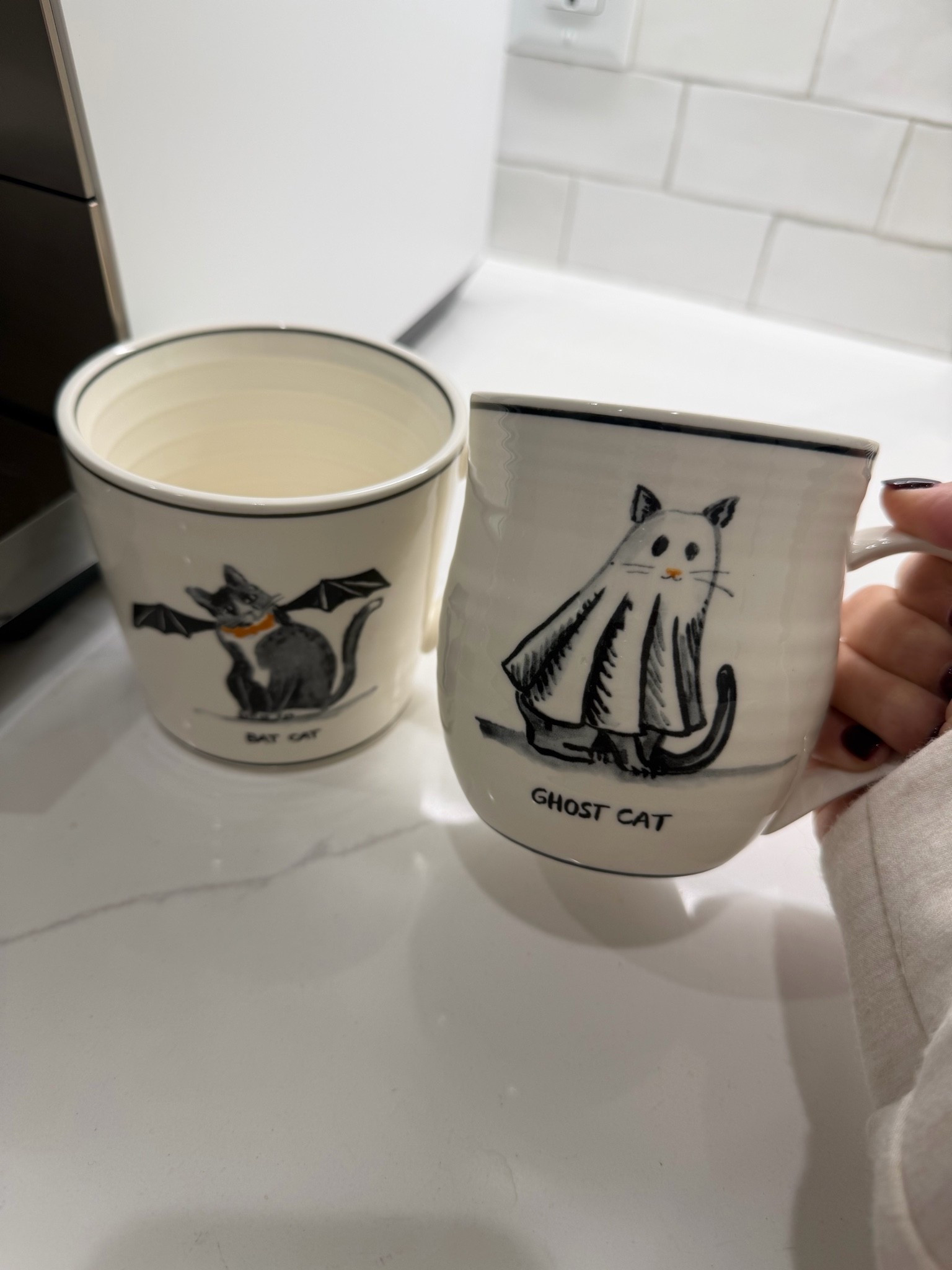 My cute little spooky cat mugs came in today! Love them so much. Only $8!!

#LTKdayinmylife #LTKmomlife #LTKSaleAlert