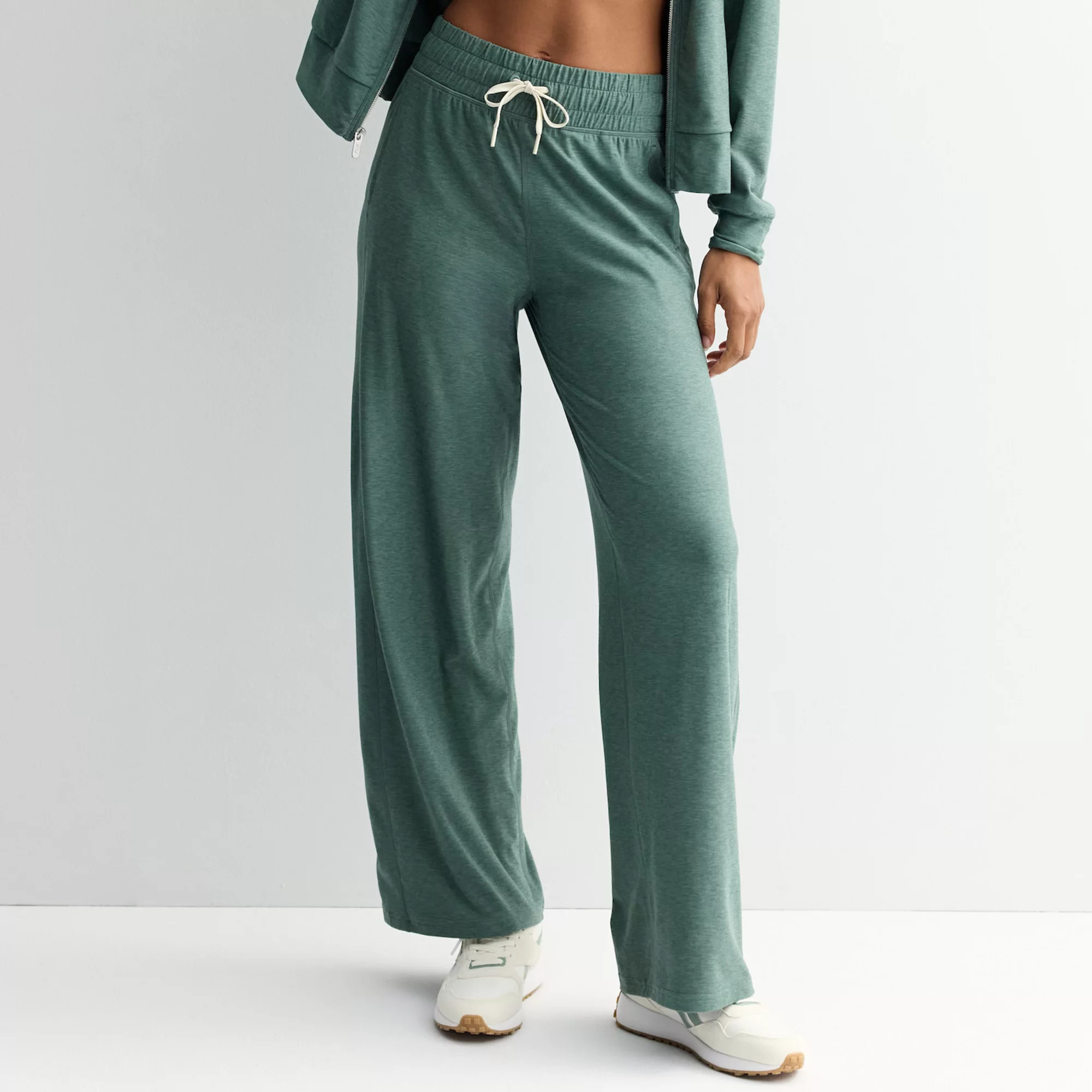 Women's FLX High-Rise Wander Wide Leg Pants | Kohl's