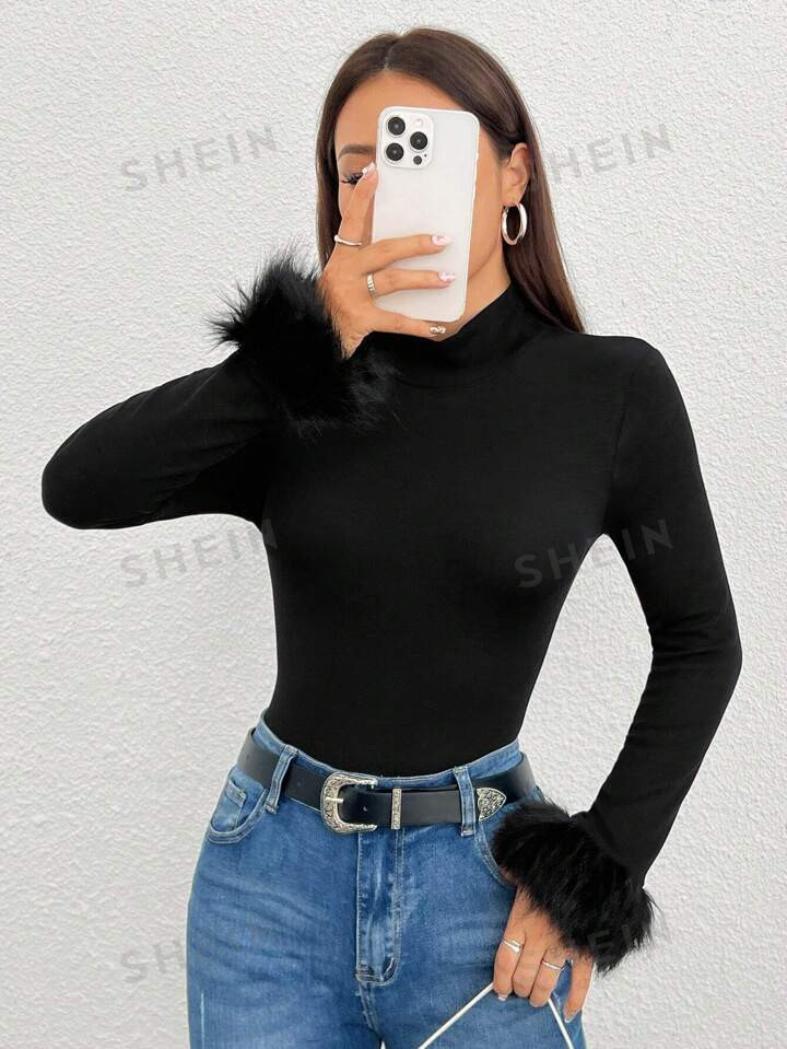 • Casual • Plain • Tee | SHEIN