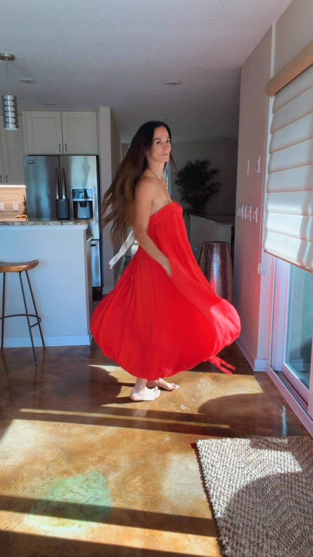 If twirling were a personality trait… ❤️💃

I don’t think I’ve ever put on a dress that made me smile this much. The color. The movement. The oversized bubble silhouette. It’s playful, dramatic, and somehow still effortless.

And here’s the part that completely shocked me…

It’s from Free People. 🤯

The fabric floats with every step, it’s ridiculously comfortable, it has pockets (because every perfect dress should), and it’s one of those pieces that instantly makes you feel like the best-dressed person in the room.

Whether you’re headed to a summer party, vacation dinner, date night, or just looking for an excuse to twirl… this is that dress.

Fair warning… compliments are guaranteed. ❤️✨

❤️ #NicoleColeeStyle #FreePeople #SummerStyle #RedDress #StyleOver40

#LTKdayinmylife #LTKgrwm #LTKootd