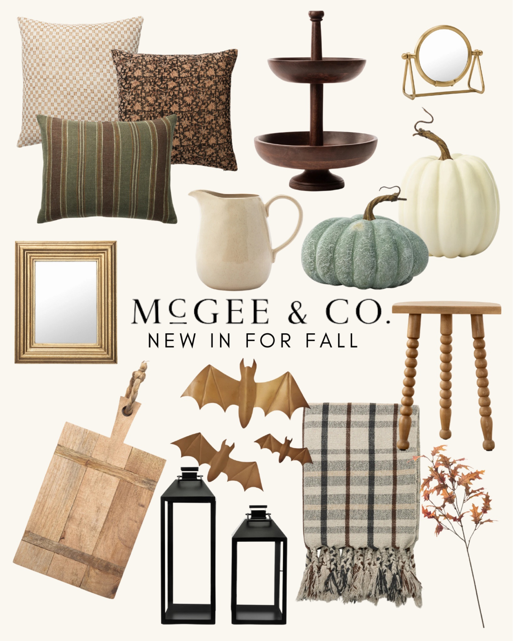 New for fall! Fall McGee and do launch, seasonal home decor, autumn Halloween home items, studio McGee, Homebyjulianne, transitional home decor, modern organic neutral decor 

#LTKSeasonal #LTKHome #LTKFindsUnder100