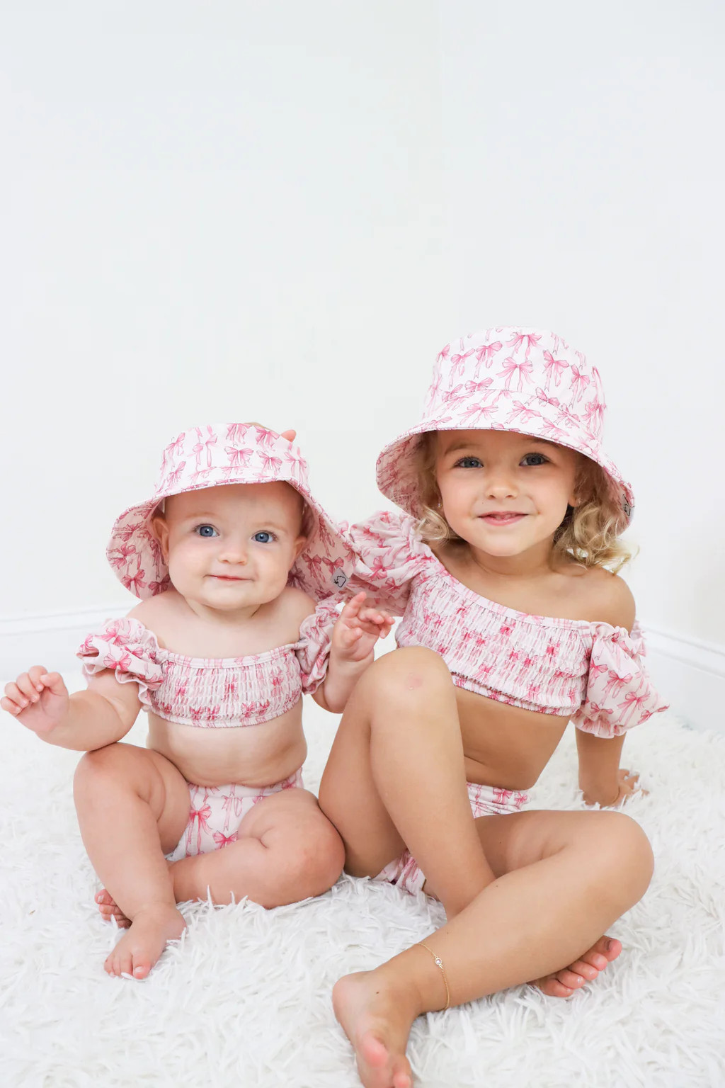 BOW CUTE DREAM TANKINI TWO PIECE SWIM SUIT | Dream Big Little Co.