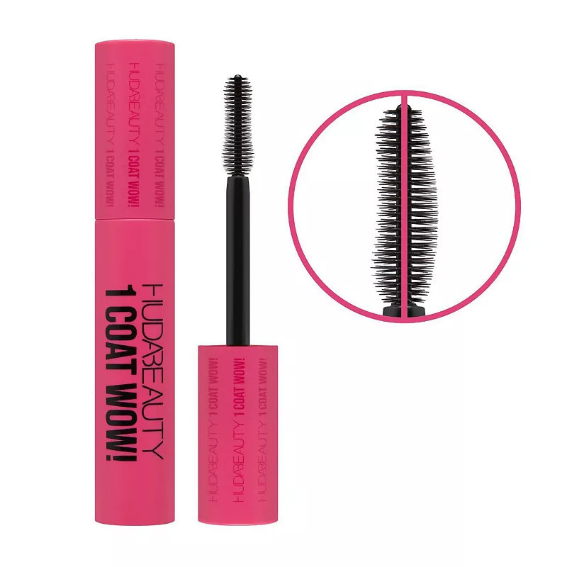 HUDA BEAUTY Mini 1 Coat WOW! Extra Volumizing and Lifting Mascara, Size: 0.33 Oz, Black | Kohl's