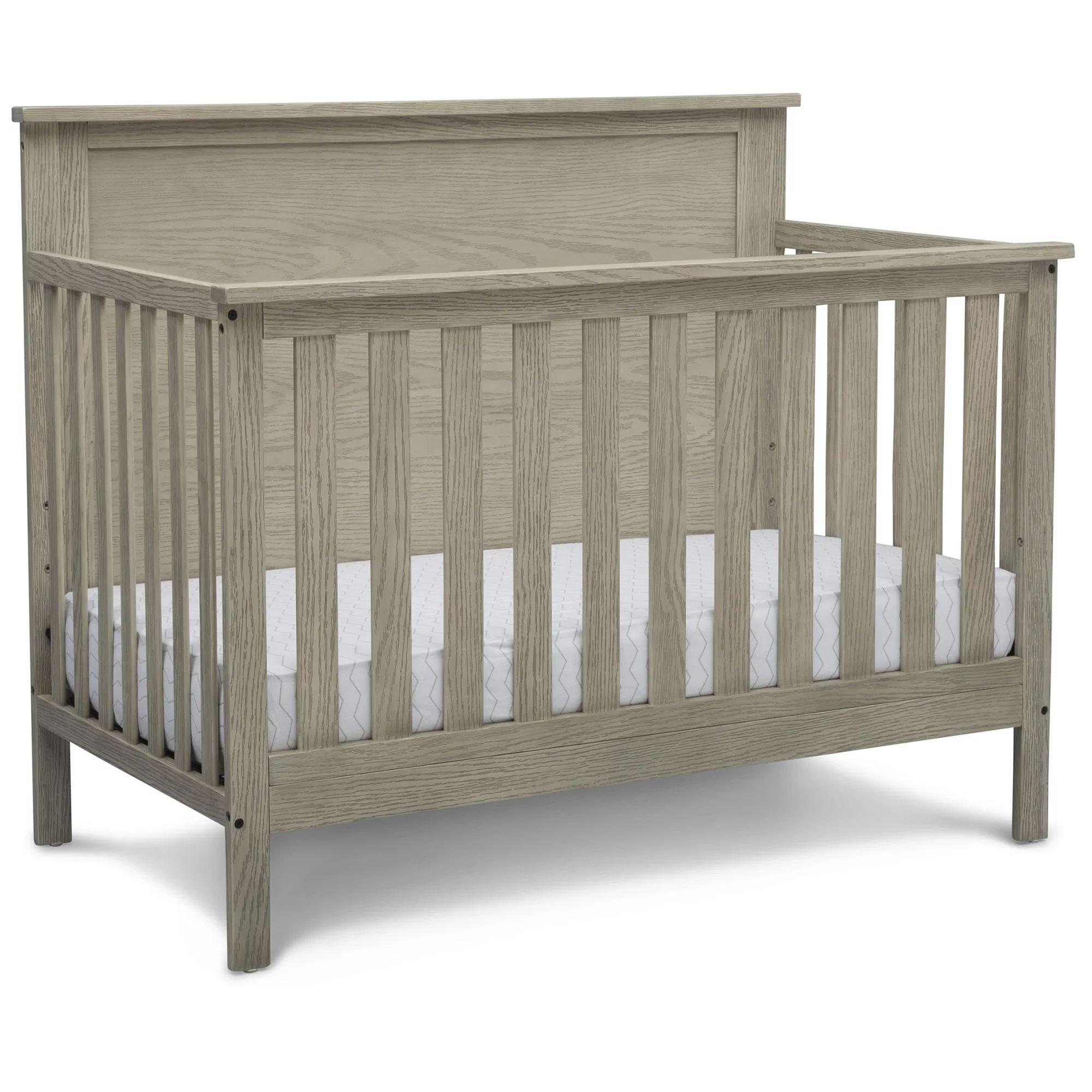 Delta Children Middleton 4-in-1 Convertible Baby Crib, Textured Limestone | Walmart (US)