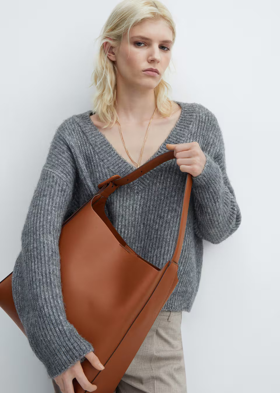 Shopper bag with buckle -  Women | Mango USA | MANGO (US)