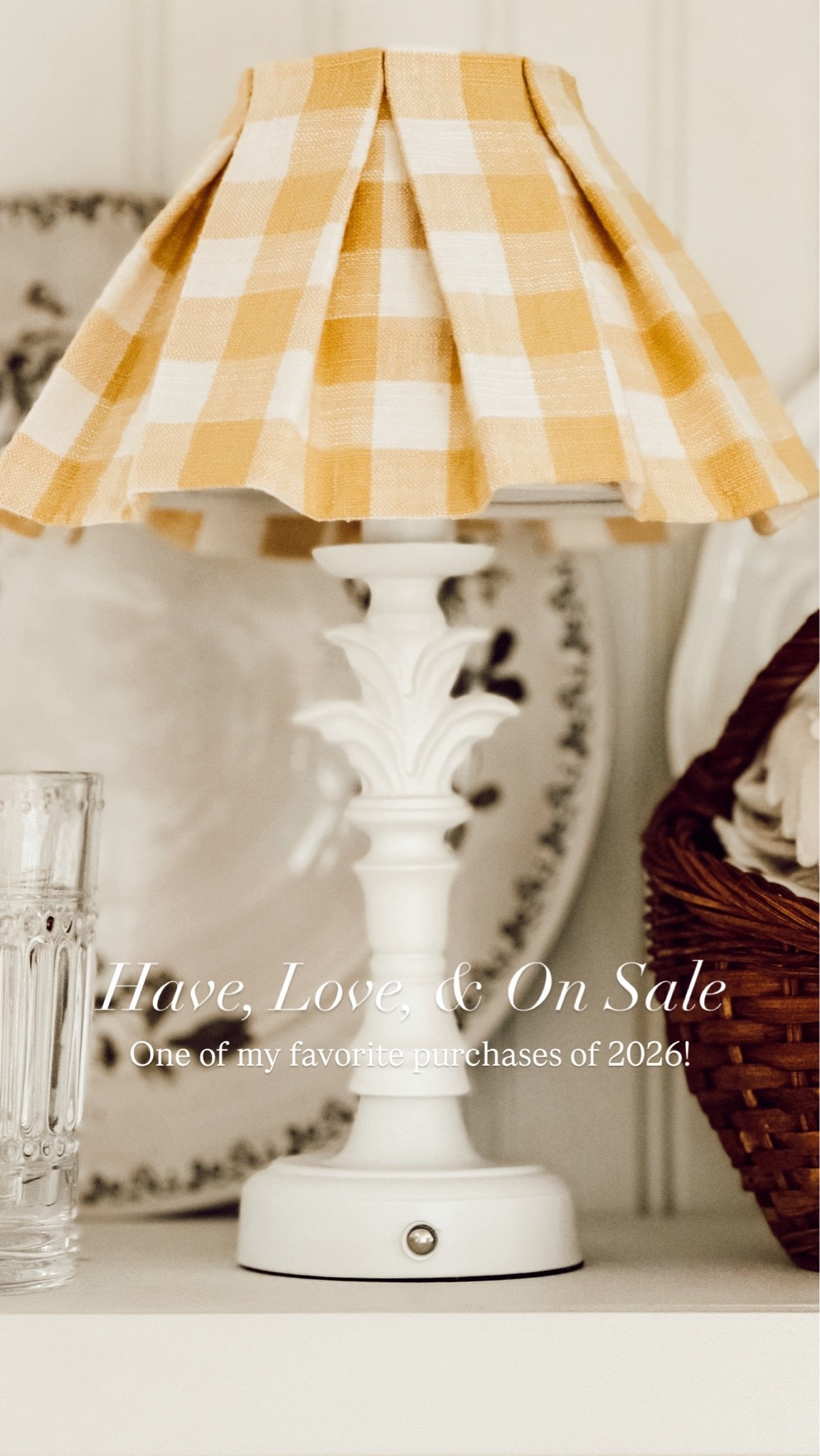 Sale Alert. This battery operated lamp is one of my favorite purchases of 2026.

#LTKSaleAlert #LTKHome