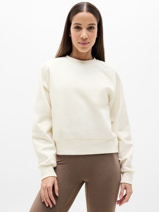 Forever Fleece Relaxed Crew Sweatshirt | Athleta