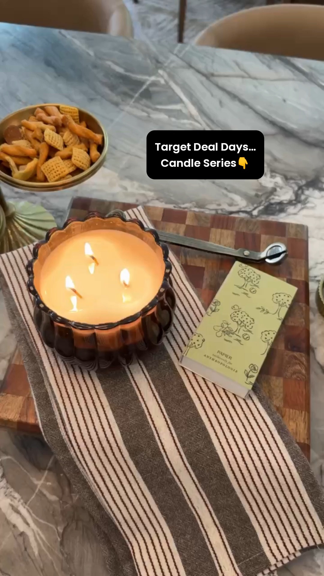 If there is one thing we are shopping at Target… it’s the candles! 🎤👇🫶 @Target