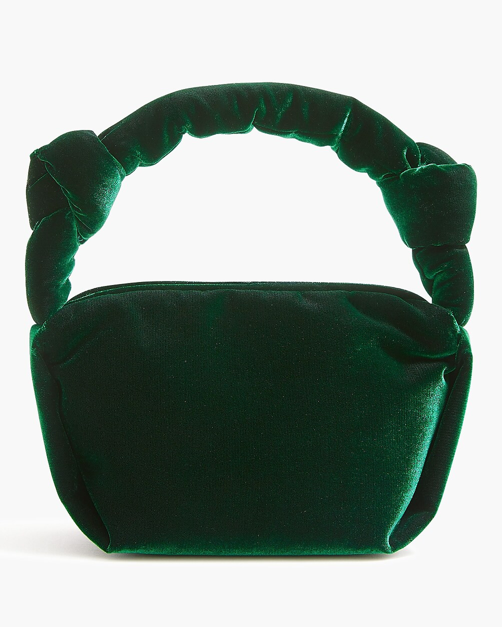 Velvet double-knot handbag | J.Crew Factory