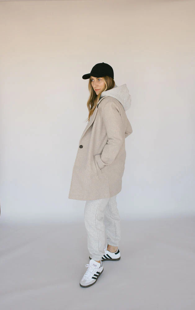Giselle Lapel Coat | Fig & Willow